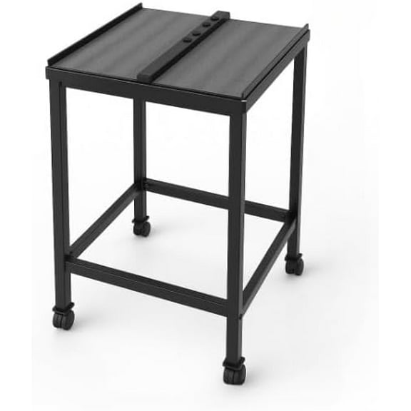Large Compact Dumbbell Rack & Weight Rack W/ Lockable Wheels—Heavy-Duty Dumbbell Stand Folds Flat for Easy Storage & 150 LB Capacity of Power Block Dumbbell Rack & Use Expandable Dumbbells for Home G