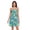 Cute Turtles and Seaweed, variant on Summer Dresses for Women Strapless Casual Beach Cover Ups Cute Turtles and Seaweed Tube Top Sundress