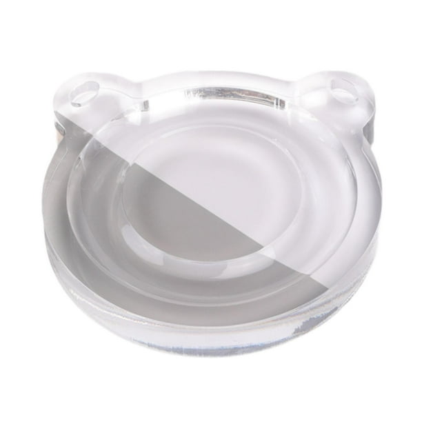 Tablero de abalorios transparente, bandeja de exhibición de acrílico, bandeja para manualidades, tablero de abalorios de joyería de acrílico para de Placa de oso