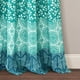 thumbnail image 4 of Par de 52 Pulgadas de Ancho x 84 Pulgadas de Largo, Azul y Verde, Cortinas filtrantes de luz para recámara, Cortinas Bohemias, decoración, 4 of 7