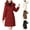 Red-03, variant on STETMN Women's Winter Long Puffer Jacket Zip Up Hooded Warm Jacket Thick Quilted down Jackets