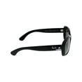 thumbnail image 3 of Ray-Ban Women's Polarized 195 RB4101-601/58-58 Black Cat Eye Sunglasses, 3 of 3