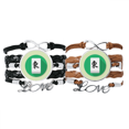 thumbnail image 1 of General Dongfeng. Pulsera pareja de cuerdas de cuero Unbranded M, 1 of 3