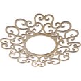 thumbnail image 2 of Ekena Millwork 32"OD x 12 1/4"ID x 1/4"T Reims Wood Fretwork Pierced Ceiling Medallion, Hickory, 2 of 3