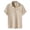 Beige, variant on Sngxgn Men's Slim Fit Short Sleeve Polo T-Shirt(Beige,S)