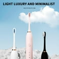 thumbnail image 6 of Kokovifyves 32000 Times/min High Frequency Electric Toothbrush 6 Brush Heads Adults and Children 6 Modes Electric Toothbrush, 6 of 8