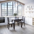 thumbnail image 3 of Jofran Simplicity Solid Wood Classic Round Drop-leaf Table, 3 of 6