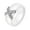 White, variant on Unisex Stainless Steel Personality Classic Cool Hip Hop 8mm Scrub Crystal Inlay Sandblast Finish Couple Ring Wedding Band Gold Size 12