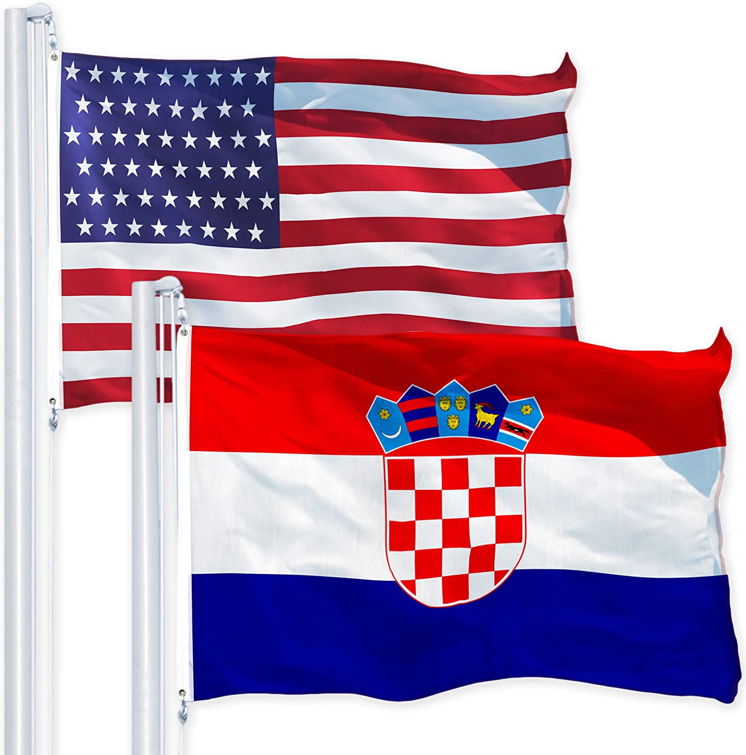 CROATIA  COUNTRY  3' X 5' FEET FLAG BANNER . NEW 