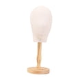 thumbnail image 2 of MERIGLARE 54cm Mannequin Head Model Hat Rack Wooden Support for Business Use Practical A, 2 of 9