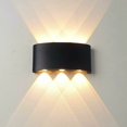 thumbnail image 1 of Lámpara de pared LED para interior y exterior, moderna, de 6 W, de aluminio, resistente al agua IP65, 1 of 5