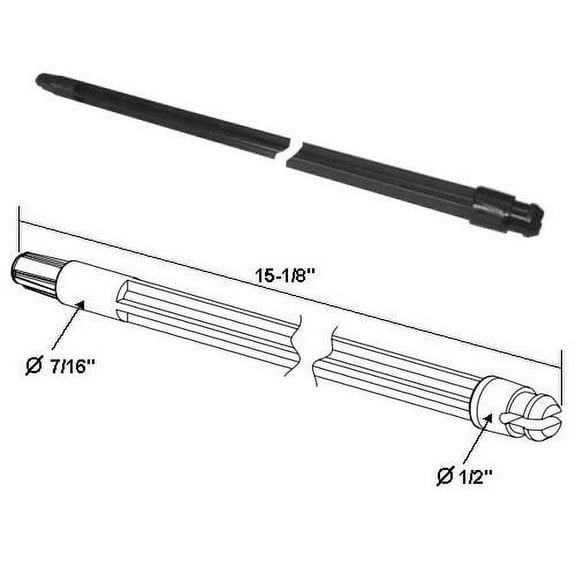 Gordon Glass Replacement Nylon Spring Shaft for Retractable Shower Doors