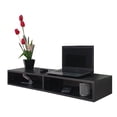 thumbnail image 2 of Repisa Flotante Escritorio para TV Minimalista Moderna NEGRO ANAHUAC DECOMOBIL RTVF-100X30-N, 2 of 6
