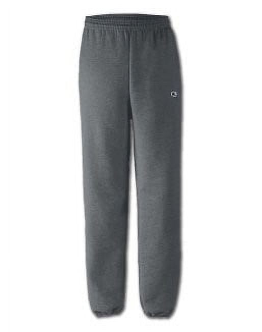 Champion men's elastic hot sale hem eco fleece sweatpant