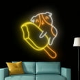 thumbnail image 5 of Handmadetneonsign Guinea Pig Ice Pop Neon Sign, Guinea Pig Neon Wall Art Decor, Ice Cream Wall Decor, 5 of 5