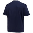 thumbnail image 3 of Men's Profile Navy Milwaukee Brewers Big & Tall Heart & Soul T-Shirt, 3 of 3