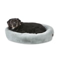 thumbnail image 2 of Vibrant Life Large Round Orthopedic Pet Bed, Gray, 30", 2 of 5