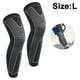 thumbnail image 2 of 1 par de rodilleras extendidas deportivas de nailon tejidas para hombres y mujeres, protección de pantorrilla para otoño e invierno, rodilleras cálidas para baloncesto, fútbol, montañismo Ofspeizc CPB-DE-HJJ-07-4, 2 of 5