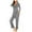 Gray, variant on breaise Women's Maternity Nursing Pajamas Set Nursing Pjs Pregnancy Set Breastfeeding Sleepwear V Neck Long Sleeve Top & Pants 2PCS Postpartum Pregnancy PJS