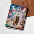 thumbnail image 5 of Happy New Year Chesapeake Bay Retriever Chills on Year-End Party Travel Passport Wallet Chessie Dog Lover PU Leather Passport Holder Cover - 12023, 5 of 5