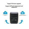 thumbnail image 4 of H22 Wireless Thermal Receipt Printer with Bluetooth 5.0, 80mm/s High-Speed Inkless Printing, 203 DPI Resolution, 1500mAh Battery, 48mm Print Width, Compatible with Android/iOS/PC, US Plug (100-240V),, 4 of 6