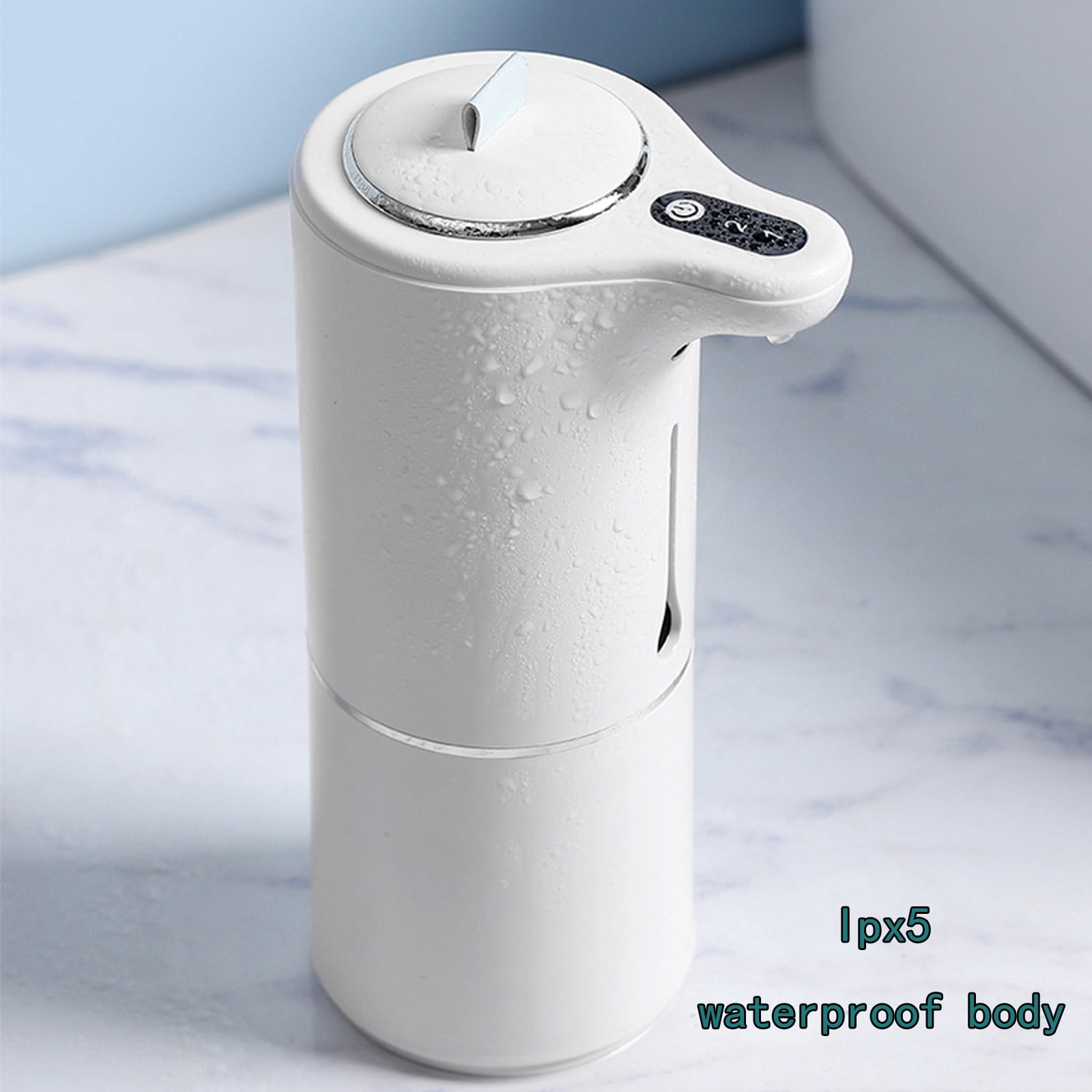 Automatic Foaming Soap Dispenser, Electric Foam Hand Soap Dispenser, USB Rechargeable Touchless for Bathroom Countertop, Kitchen