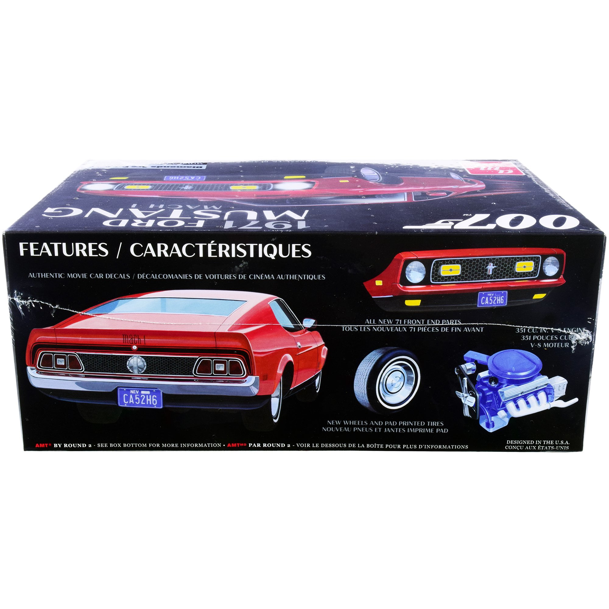 Amt® Maquette Ford Mustang 1971 (Mach I) 007 1:25 - AMT1187