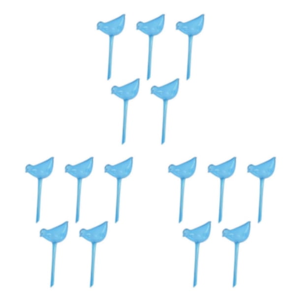 Naiovety 5 paquetes/lote ahorra tiempo con globo de pájaro de autorriego incluso distribución de agua riego automático L pájaro azul cielo Type1 NO1