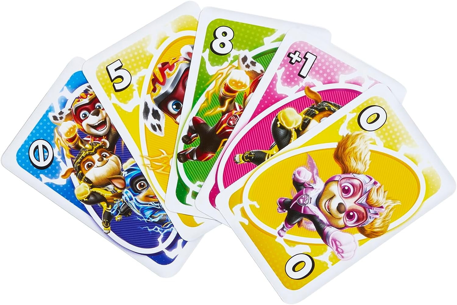 Mattel Games UNO Junior Paw Patrol The Mighty Movie Kids Card Game
