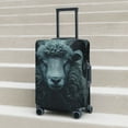 thumbnail image 6 of Hirioo Moody Ram Portrait for Elasticity Suitcase Cover (No luggage Included) Durable Luggage Protector Fits 18-32 Inch Luggage-Small, 6 of 7