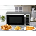 thumbnail image 4 of Farberware 1.6 Cu. Ft Countertop Microwave Oven, 1100 Watts, Stainless Steel, 4 of 6