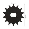 thumbnail image 2 of OULII Durable Off-Road Sprocket 14 Tooth Gear for Motorcycle Black 45 Steel Wear Resistant 1Set, 2 of 5
