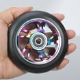 thumbnail image 2 of 2pack Inlines Skating Wheel Bearing Glitters Wheel Adults Kids Roller Wheel, 2 of 8