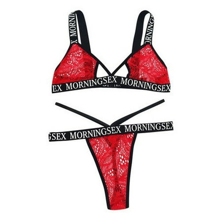 

A Underwear Bra Sexy Women See-thro Lingerie Set [u]