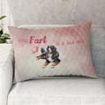 thumbnail image 2 of Every Fart is Love Note Bernese Mountain Dog Guilty Face Happy Valentine's Quilt Pillowcase Berner Lover Gifts Throw Pillow Cover Bed Home Decor - 01016, 2 of 5