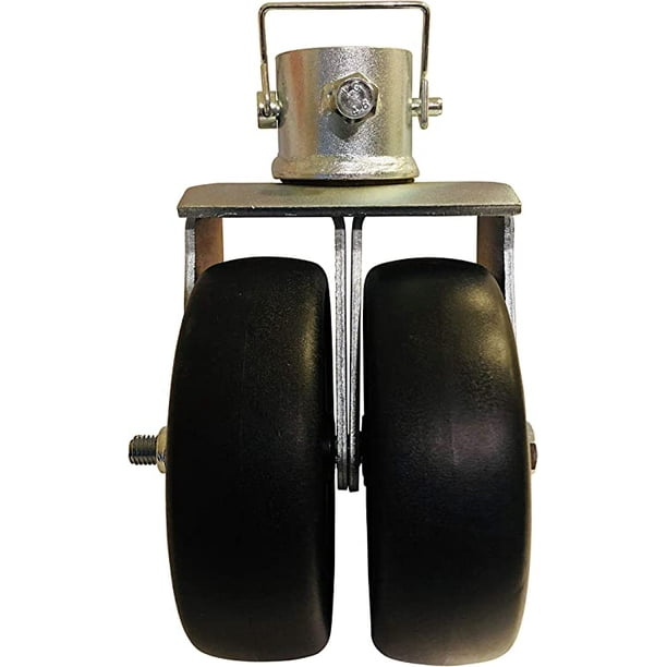 6" Dual Wheel Trailer Jack Caster (2,000 Pound Rated)