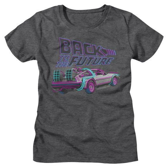 Back To The Future High Lights Deep Heather Women's T-Shirt