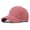 Dusty Rose, variant on 6 Panel Baseball Cap Faux Suede Adjustable Unisex Curved Bill Sturectured Hat-dusty rose