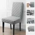 thumbnail image 6 of Machine Washable Chair Slipcovers Stretchable Fabric for Home Restaurant Use, 6 of 15