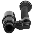 thumbnail image 2 of YAHHU Black Anti‑Bacterial P‑Type Drain Pipe – 5.12″ × 14.57″ Flexible Spring Hose, Anti‑Clog, Deodorizing, Universal Shower & Toilet Connector, Easy Under‑Sink Install, 2 of 12