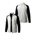 thumbnail image 5 of Lyrehush Track Jackets for Men Color Block Long Sleeve Sweatshirts Relaxed Fitted Zip up Sport Jacket, 5 of 5