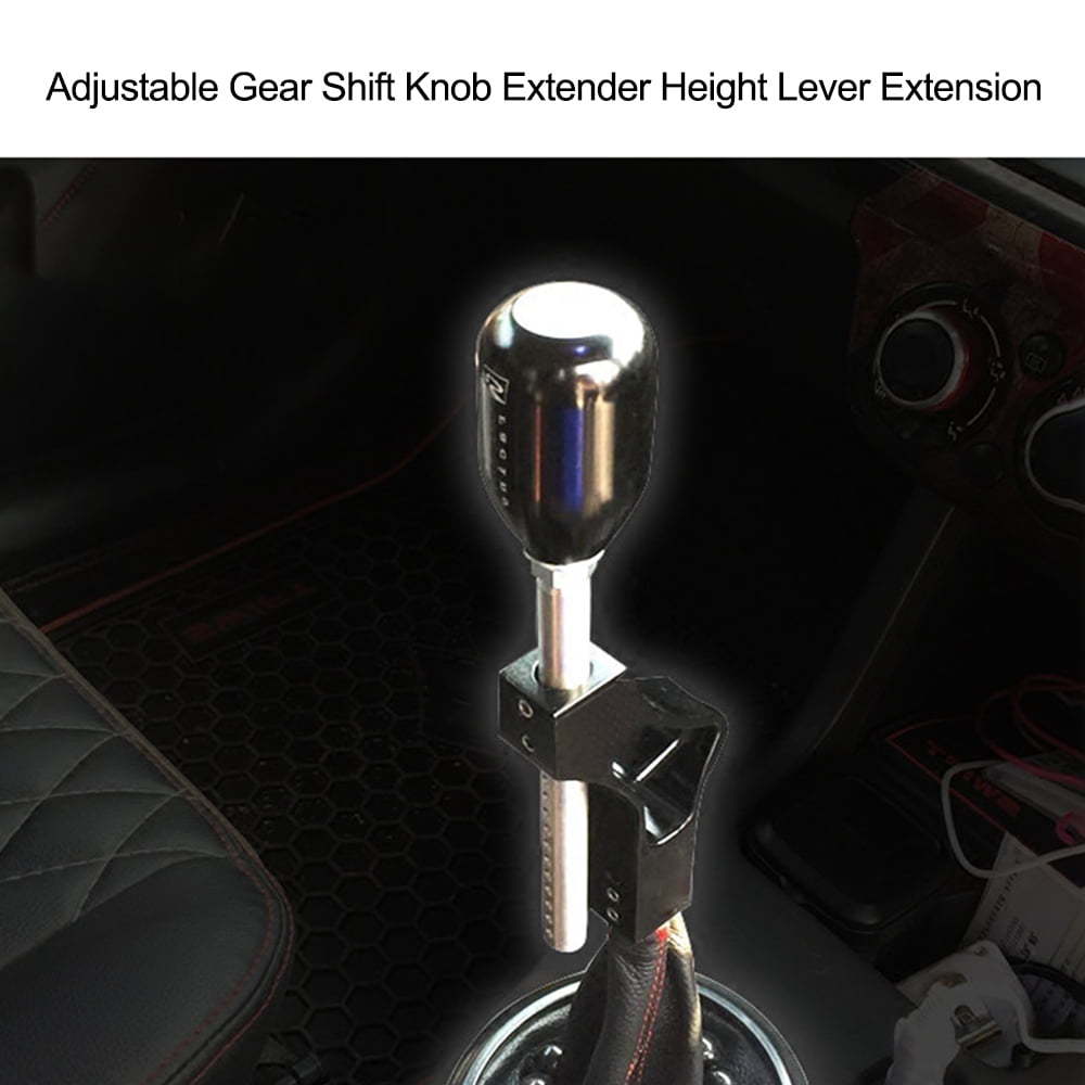 Black Gear Shift Shifter Stick Levier 5" Straight Extension Extender pour SUBARU