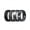 Pack A: Charcoal Black, Iron Grey, Metallic Grey, Grey Camo, variant on Silicone Wedding Rings for Men Breathable Airflow Inner Grooves, Step Edge Sleek Design Rubber Engagement Bands 8mm Wide 2mm Thick, Variety Multipack 1-7