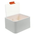 thumbnail image 3 of LEORX cotton makeup organizer Cotton Pad Holder White Moistureproof Storage for Dresser 1Set, 3 of 8