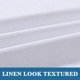 thumbnail image 3 of Cortinas opacas de lino de 84 pulgadas de largo, 100 % absolutamente opacas, con aislamiento térmico, con textura de lino, cortinas con ojales antioxidantes, ahorro de energía con forro blanco, 2 paneles, blanco natural brillante, 100 pulgadas de ancho x 108 pulgadas de largo, 3 of 5