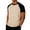 Beige, variant on Lutiedan Mens Casual T Shirts Raglan Short Sleeve Crewneck Baseball Tees Color Block Workout Summer Stylish Lightweight Tops