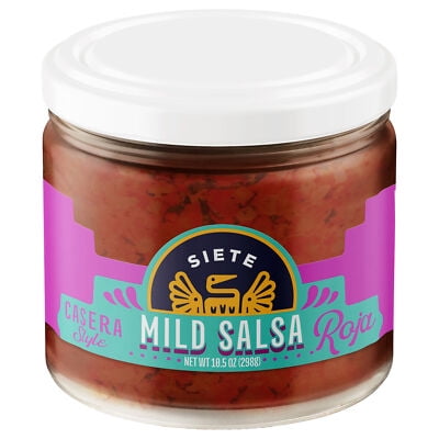 Siete Salsa Mild Casera 10.5 oz (Pack of 6)