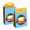 Big Dot of Happiness Oktoberfest - German Beer Festival Gift Favor Bags - Party Goodie Boxes - Set of 12
