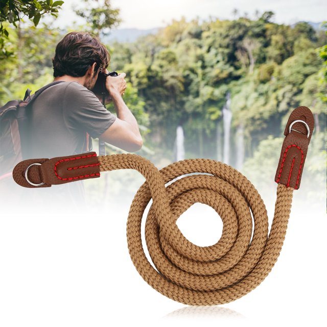 Mirrorless Camera Shoulder Strap, Abrasion Resistant Lightweight Ergonomic Universal Mirrorless Camera Strap For All Mirrorless Camera Green,Black,Brown