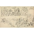 thumbnail image 3 of Thomas Stothard 14x11 Black Modern Framed Museum Art Print Titled - For the Triumph of Britannia, 3 of 5